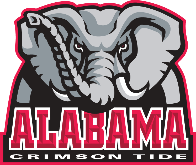 Alabama Crimson Tide 2001-Pres Alternate Logo v6 iron on transfers for fabric